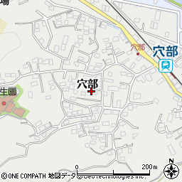 神奈川県小田原市穴部169周辺の地図