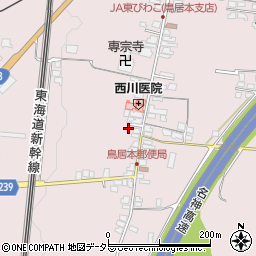滋賀県彦根市鳥居本町1735周辺の地図