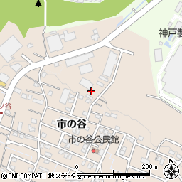 京都府福知山市市の谷周辺の地図