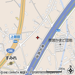 静岡県御殿場市竈1163周辺の地図