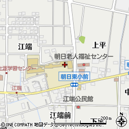 愛知県一宮市明地江端8周辺の地図