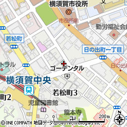 日本酒とお刺身 とれび庵 横須賀中央周辺の地図