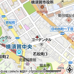 鳥真 横須賀中央店周辺の地図