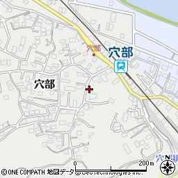 神奈川県小田原市穴部121周辺の地図