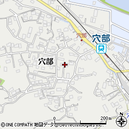 神奈川県小田原市穴部150周辺の地図