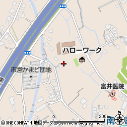 静岡県御殿場市竈1089-2周辺の地図