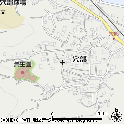 神奈川県小田原市穴部周辺の地図