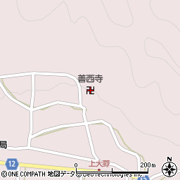 善西寺周辺の地図