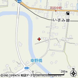 千葉県いすみ市苅谷7001周辺の地図