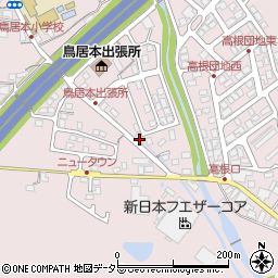 滋賀県彦根市鳥居本町1488-4周辺の地図