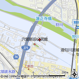 神奈川県小田原市穴部新田72-7周辺の地図