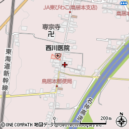 滋賀県彦根市鳥居本町1831周辺の地図
