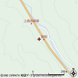 鳥取県西伯郡南部町上中谷158周辺の地図