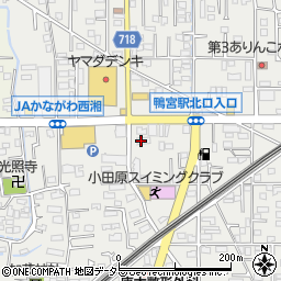 小田原丸一青果卸売市場周辺の地図