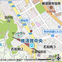 南国亭 横須賀中央店周辺の地図