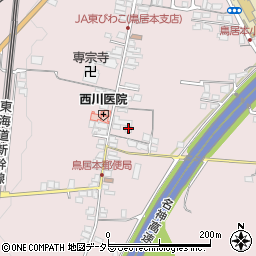 滋賀県彦根市鳥居本町1830周辺の地図