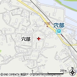神奈川県小田原市穴部155周辺の地図