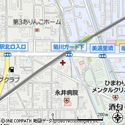 神奈川県小田原市鴨宮305周辺の地図