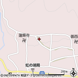 京都府南丹市美山町大野札ノ辻周辺の地図