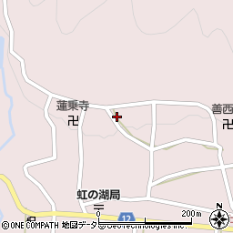 京都府南丹市美山町大野（札ノ辻）周辺の地図