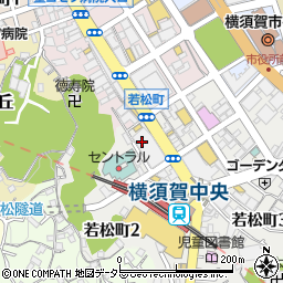 株式会社横浜銀行　横須賀住宅ローンセンター周辺の地図