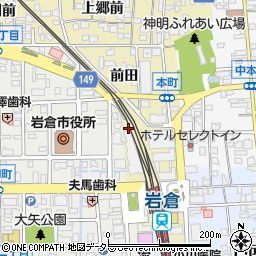 愛知県岩倉市本町前田97周辺の地図