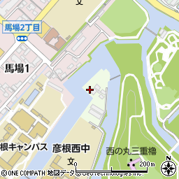滋賀県彦根市金亀町9周辺の地図
