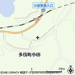 島根県出雲市多伎町小田677周辺の地図