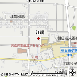愛知県一宮市明地江端125周辺の地図