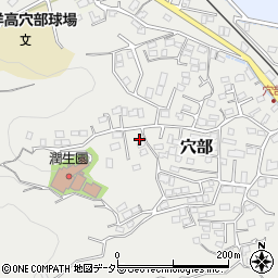 神奈川県小田原市穴部388周辺の地図
