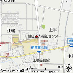 愛知県一宮市明地江端34周辺の地図