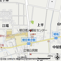 愛知県一宮市明地上平29周辺の地図
