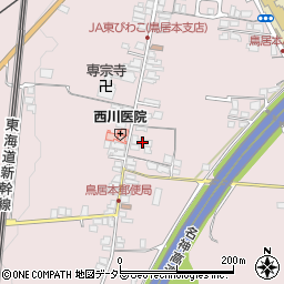 滋賀県彦根市鳥居本町1834周辺の地図