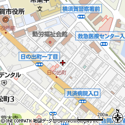 ＳＯＨＯ横須賀中央周辺の地図
