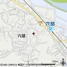 神奈川県小田原市穴部156周辺の地図