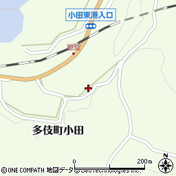 島根県出雲市多伎町小田679-7周辺の地図