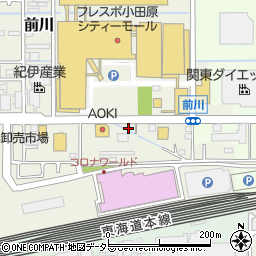 ジュエルカフェ　小田原鴨宮店周辺の地図