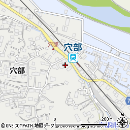 神奈川県小田原市穴部118周辺の地図
