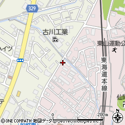 滋賀県彦根市古沢町727-1周辺の地図