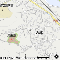 神奈川県小田原市穴部181周辺の地図
