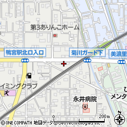 神奈川県小田原市鴨宮272周辺の地図