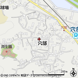 神奈川県小田原市穴部165周辺の地図