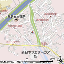 滋賀県彦根市鳥居本町1455-22周辺の地図