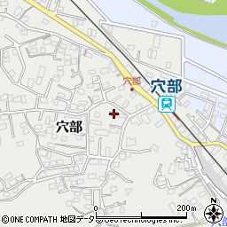 神奈川県小田原市穴部157周辺の地図