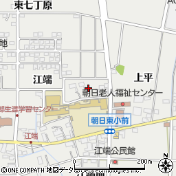 愛知県一宮市明地江端62周辺の地図