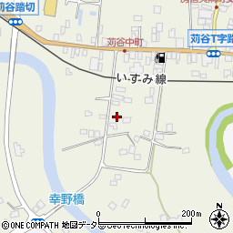 千葉県いすみ市苅谷658周辺の地図