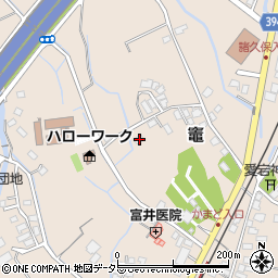 静岡県御殿場市竈668-5周辺の地図