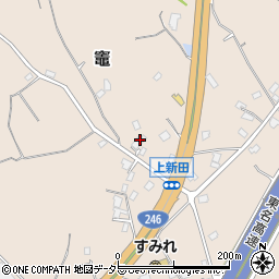 静岡県御殿場市竈1608周辺の地図