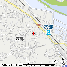 神奈川県小田原市穴部161周辺の地図