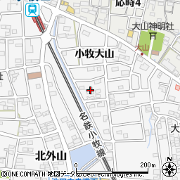 愛知県小牧市大山2089周辺の地図